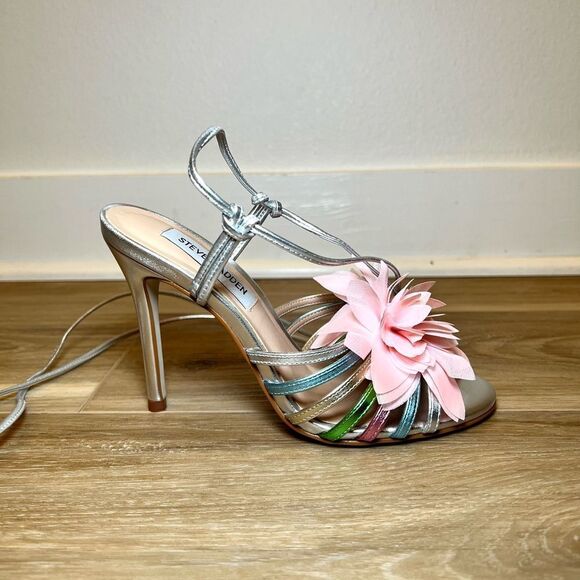 STEVE MADDEN Women’s Jolisa Heeled Sandal Size 6 - Picture 6 of 12